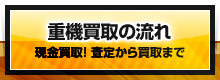 重機買取の流れ - 現金買取！査定から買取まで